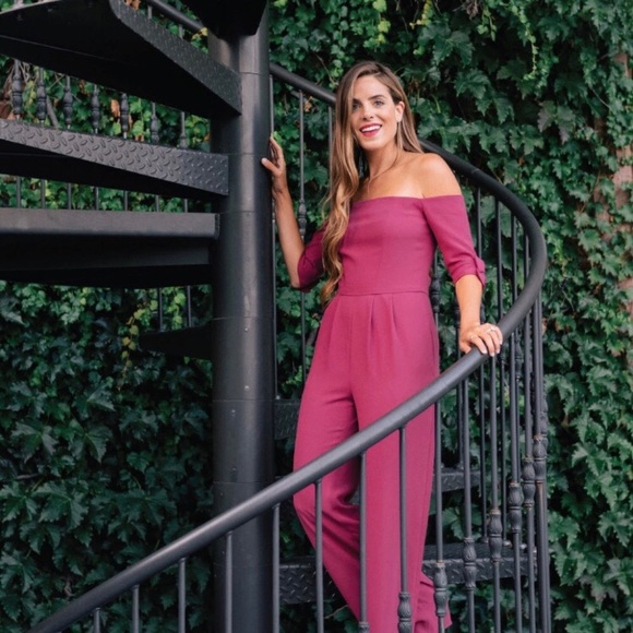 Gal Meets Glam Pants - NWT Gal Meets Glam Meredith Jumpsuit